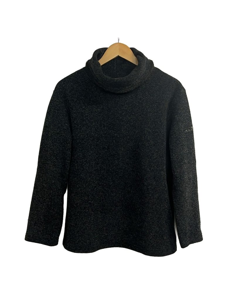 Fendi Jeans Long Sleeve Sweater I 44 Dark Gray Turtleneck